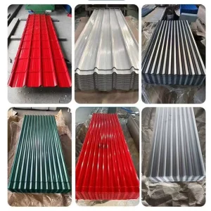 Weather Resistant GI Coil Z275 Big Small Spangle Custom Logo Prefabricated House Corrugated Coil
