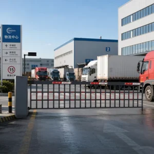 Weatherproof Heavy Duty Drop Arm Barrier for Coastal Windy Areas, Container Yard and Vehicle Gate