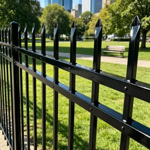 Weatherproof Hot Galvanized Zinc Steel Wrought Iron Fence Decorative Safety Guardrail for Home Courtyard Boundary