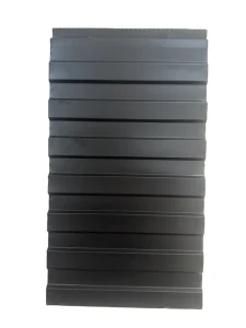 Weatherproof Waterproof Vertical Stripe Embossed Metal Wall Panel Fireproof Soundproof Decorative Siding Farm Resort Household