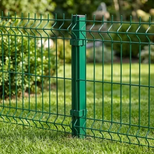 Welded 3D Bending Fence Solid Bent Mesh Barrier Enclosure Rural Areas Homesteads