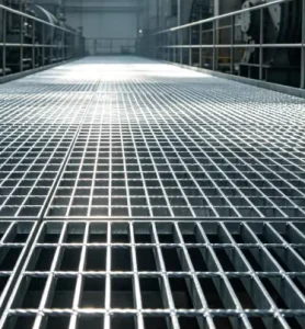 Welded Swaged Pressure Anti-corrosion Locked Concrete Construction Support Materials Building Metal Gratings for Floor