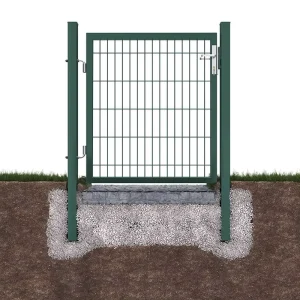 Welded Wire Mesh Fence and Garden Gate