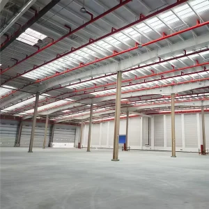 Wide Span Light Steel Frame Modern Industrial Heavy Duty Metal Building Kit Structural Steel Warehouse for Hangar