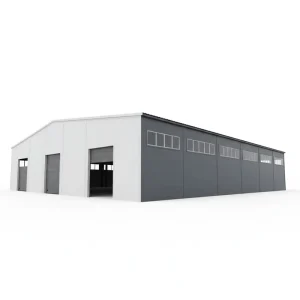 Wide Span Metal Framework Lightweight Industrial Steel Construction Structural Steel Warehouse for Factory