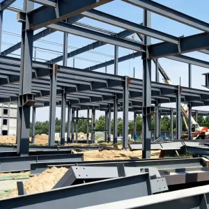 Wind Seismic Resistant Galvanized Light Steel Structure Frame Building Heavy duty Industrial Design Total Project Solution