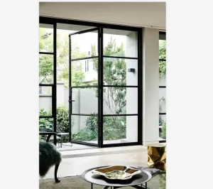 Window Grill Steel Windows with Grill Design Galvanized Steel Profile for Windows and Door