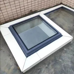 Window Security for Home Frames Shop Front Glass Aluminum Skylight Panoramic Metal Aluminium Door