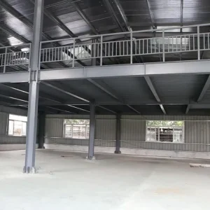 Windproof Anti-seismic Prefab Steel Warehouse Custom Size Industrial Factory Plant Waterproof Metal Building ForOverseas Project