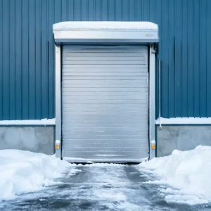 Winter Insulated Roll up Door Cold Resistant Industrial Sectional Doors for Manufacturing Workshop