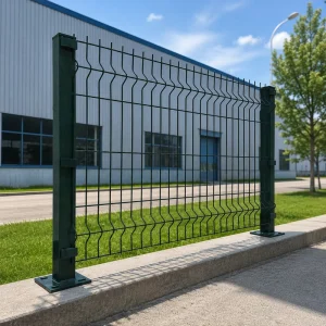 Wire Fence for Residential Garden Pathway Boundary OEM ODM Custom Color Powder Coated Rustproof Strong Anti Climb 3D Fence