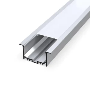 With PC Cover Square Linear Lamp Diffuser Extrusion Alu LED Linear Profile Aluminum Housing