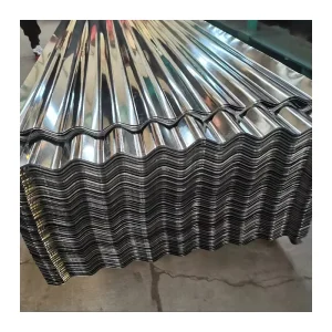 Wood Corrugated Galvanized Steel Sheet Metal Roofing 0.47mm Roofing Sheets for Kerala House with Cutting Service