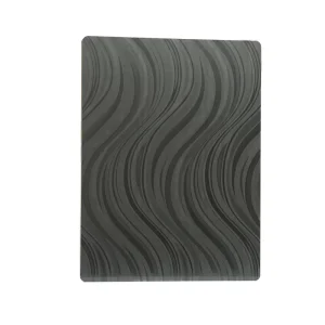 Wooden Grain Metal Film PVC WPC Wall Panels Designs for Decoration Plate Metals Board