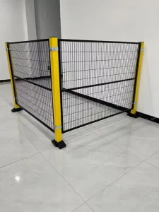 Workshop Partition Welded Mesh Yard Fence Galvanized Powder-Coated Weather-Resistant Easy-Install