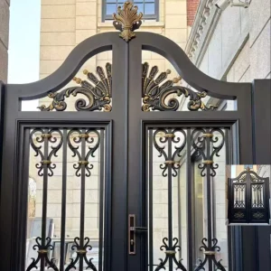 Wrought Aluminum Driveway Security Gates