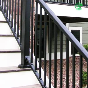 Wrought Iron Balcony Railing Outdoor Metal Railing