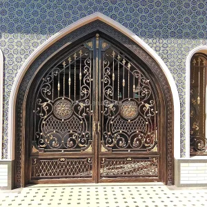 Wrought Iron Customized Swing Gate