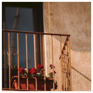 Wrought Iron Decorative Metal Railing Guard for Stair Balcony and Fence With Powder Coated Finish