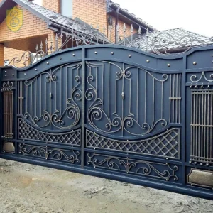 Wrought Iron Gate for Villa