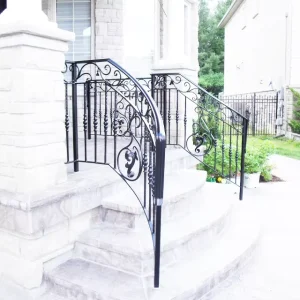 Wrought Iron Metal Railing or Decorative Handrailing