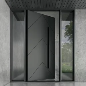 Wrought Iron Pivot Door