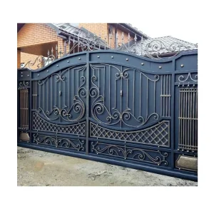 Wrought Iron Security Main Gate, Steel Gate