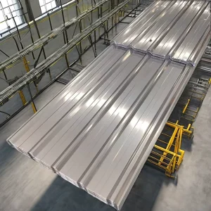 XLT SGCC DX51D Zinc Coated Corrugated Steel Roofing Sheets ASTM 0.26 0.30mm Thickness G350 G550 Strength Grades Bending Welding