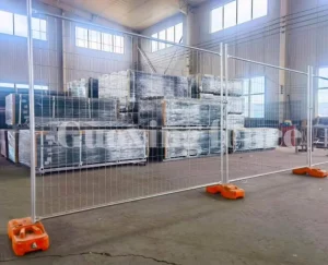 YC Climb resistant Chain Link Temporary Fence Wind resistant Metal Fence Easy to Dismantle Temporary Fence Feet