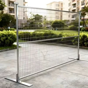 YC Crack resistant Portable Event Fencing Long lasting Construction Fence Canada Movable Temporary Event Fencing