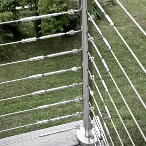 YL METAL 3 16inch Cable Railing Hardware with Cable Railing System Outdoor