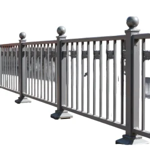 YL METAL Modern Style Aluminum Fence Balcony Roof Terrace Balustrades Handrail Deck Railing