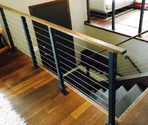 YL METAL Premium Easy Install Cable Railing Stainless Aluminum 42″ Won’t Rust Balustrade Handrail Balcony Outdoor Deck Railing