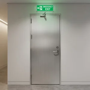 Yonking Finished Surface Stainless Steel Fire Resistant Doors for Home Office Hotel Entry Apartment Hospital Outdoor School