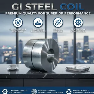 Z180 Zinc Coated Steel Coil GI Coil for Construction Building Material Galvanized Metal Sheet Supply