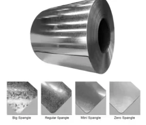 Z350 Regular Spangle Hot Dipped Galvanized Coil Durable Concrete Reinforcement & Roofing Material Anti-Corrosion Fire Resistant