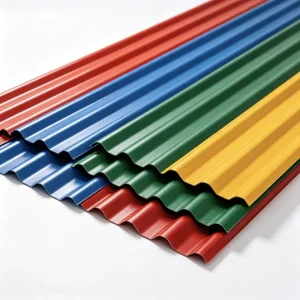 Z60 Z80 Z100 Zinc Coating Corrugated Galvanized Steel Sheet 24 26 28 Gauge GI Roofing Metal for Building Construction