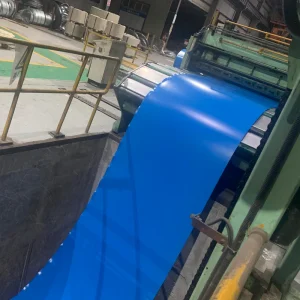 Z81~Z120 PPGL Prepainted Mid Hard Steel Sheet Anti fingerprint Surface for Cutting Food Plants Clean Room Walls