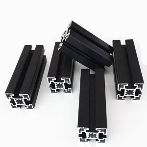 ZHENGHE Color Anodized T slot Aluminum Extrusion Profile Industrial Powder Coating Frame Profiles