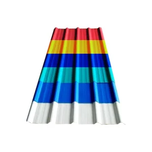 Zero Spangle PPGI Color Coated ASTM Standard Dx51d Galvanized Corrugated Steel Roof Sheet Cutting