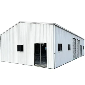 Zhongshan Metal Building Materials Industrial High Grade Steel Structure Metal Building Construction with 100yrs Lifespan
