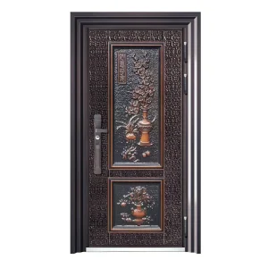 Zinc Alloy & Aluminum Manual Exterior Anti-Theft Security Doors for Home and Villa, Custom Entrance Gates
