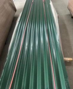 Zinc Aluminum Coated Corrugated Plate Painted Corrugated Iron Sheet Metal Roofing Sheets Solar Reflective Corrugated Sheet