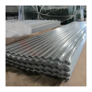 Zinc Coated Steel Galvanized Corrugated Metal Roofing Sheet 0.4mm Galvalume BIS Certified with Cutting Bending Welding Services