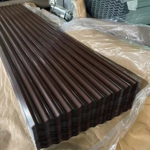 Zinc Coated (Z30-Z40) Prepainted Steel Roof Tiles with Welding & Cutting Services 0.12-0.13mm Thickness for Roof Wall Decoration