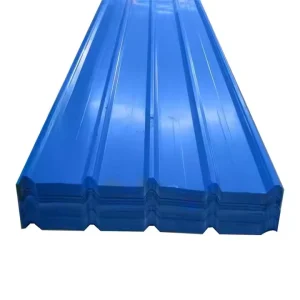 Zinc Color Coating PPGI Galvanized Corrugated Steel Metal Roof Sheet