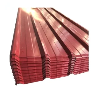 Zinc Corrugated Roofing Sheet Color Coated Sheet Pre painted Steel Roof Tile Sheet for Building Material