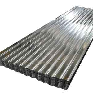 Zinc Iron Corrugated Steel Roofing Sheet Galvanized Metal Sheets for Building Construction