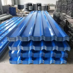 Zinc Metal Plate RAL Prepainted Galvalume Color GI Coated Steel Roofing Corrugated Galvanized Steel Sheet