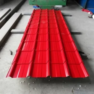 Zinc Metal Sheet RAL Pre Coated Zinc Roof Panel Colored Coating Iron Corrugated Galvalume Steel Z10 Z29 BIS Cutting Welding